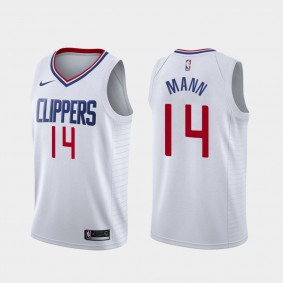 Los Angeles Clippers #14 Terance Mann 2019-20 Association Jersey - White