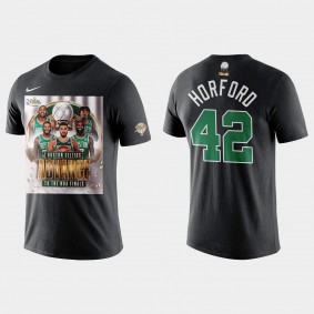 2022 Eastern Conference Champions Boston Celtics Al Horford #42 Black T-shirt
