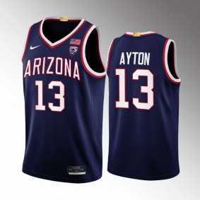 Arizona Wildcats Deandre Ayton Jersey Limited Basketball Navy Uniform