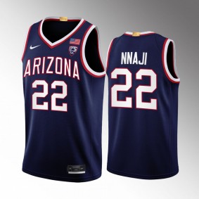 Arizona Wildcats Zeke Nnaji Jersey Limited Basketball Navy Uniform