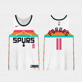 Bryn Forbes San Antonio Spurs 2020 2nd City Special Edition Jerseys