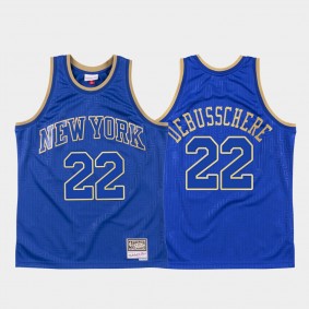 2020 Chinese New Year New York Knicks Dave DeBusschere Royal HWC Jersey
