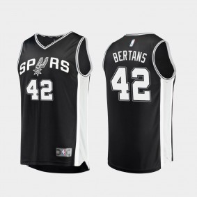 Antonio Spurs Men's Davis Bertans Icon Jersey Replica Fanatics Branded