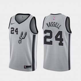 Devin Vassell San Antonio Spurs 2020-21 Statement 2020 NBA Draft Sliver Jersey