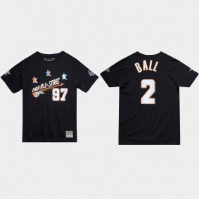 LaMelo Ball #2 Hornets 2022 NBA All-Star Black T-shirt