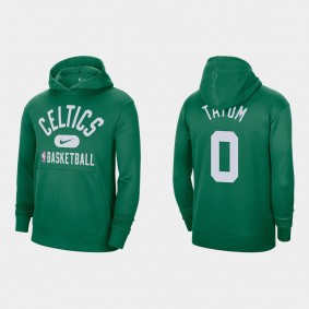 Boston Celtics Jayson Tatum #0 Spotlight Practice Pullover Hoodie - Kelly Green