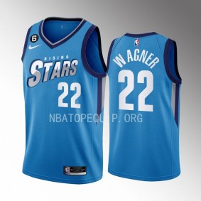 2023 NBA Rising Stars Franz Wagner Blue Men's Uniform Orlando Magic #22 Jersey