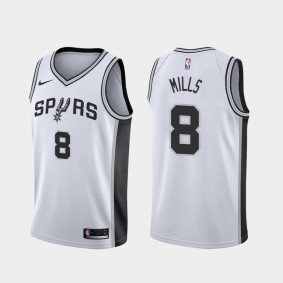 Spurs Patty Mills Association Jersey - White
