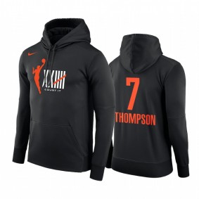 Tina Thompson The W25 GOAT Houston Comets Black Hoodie WNBA 25th Season