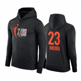 Maya Moore The W25 GOAT Minnesota Lynx Black Hoodie WNBA 25th Season