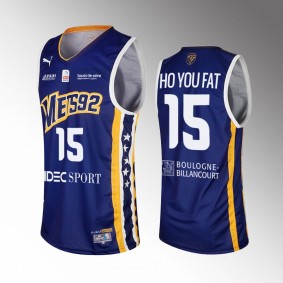 Steeve Ho You Fat Metropolitans 92 Away Blue #15 Jersey French Basketball