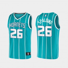 Ray Spalding Charlotte Hornets 2020-21 Icon Teal Jersey