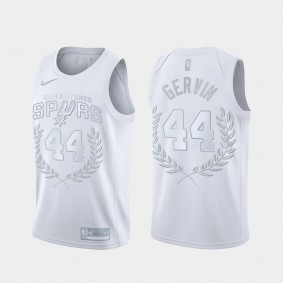 George Gervin Hall of Fame Spurs Glory Limited Jersey White