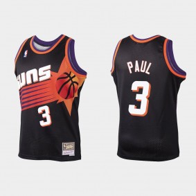 #3 Chris Paul Suns Jersey Black Hardwood Classics