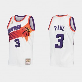 #3 Chris Paul Suns Jersey White Hardwood Classics