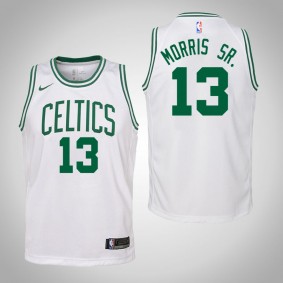 Celtics Marcus Morris Sr. Association Jersey - White