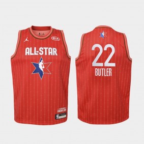 #22 Jimmy Butler Red 2020 NBA All-Star Game Youth Miami Heat Jersey