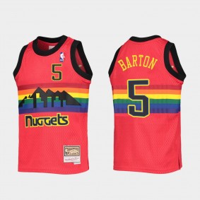 Denver Nuggets Will Barton Youth Red Jersey Reload