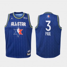 #3 Chris Paul Blue 2020 NBA All-Star Game Youth Oklahoma City Thunder Jersey